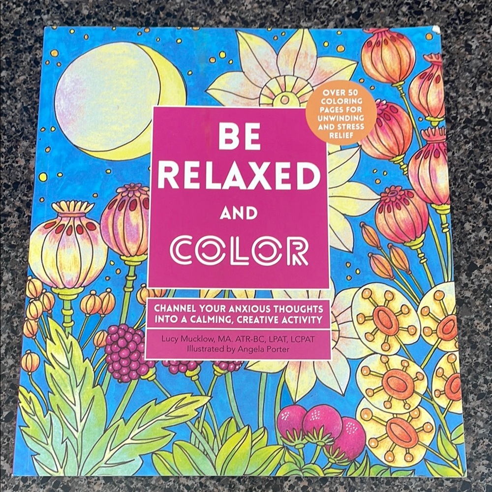 Blue and Pink Artful Illustrations Drawing Book